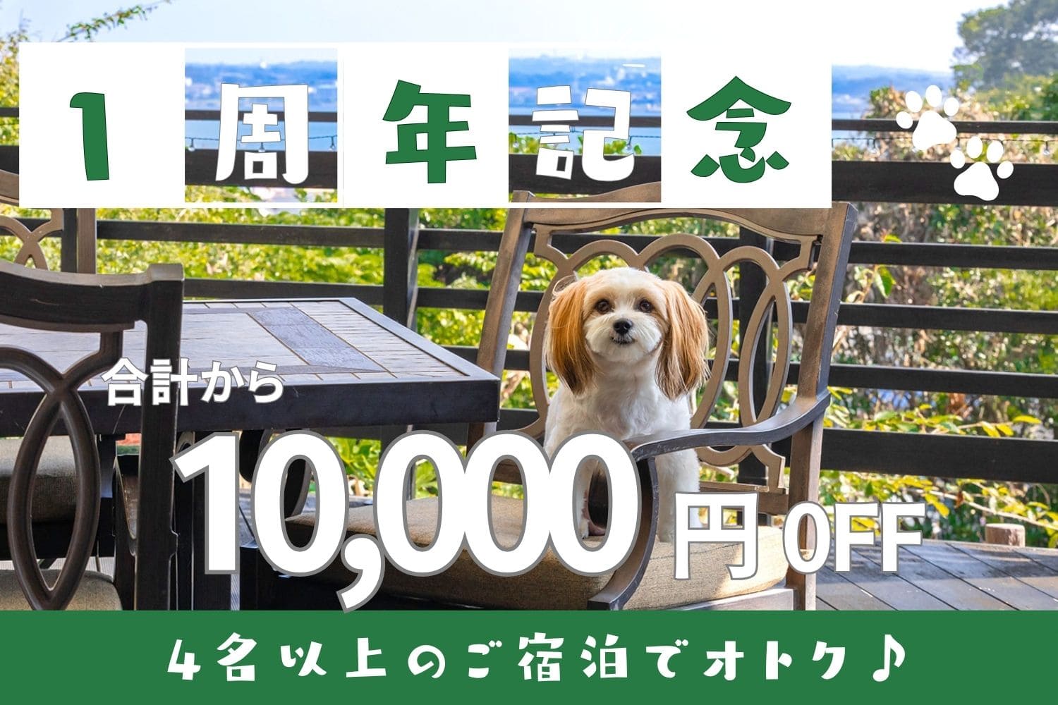 1周年バナー